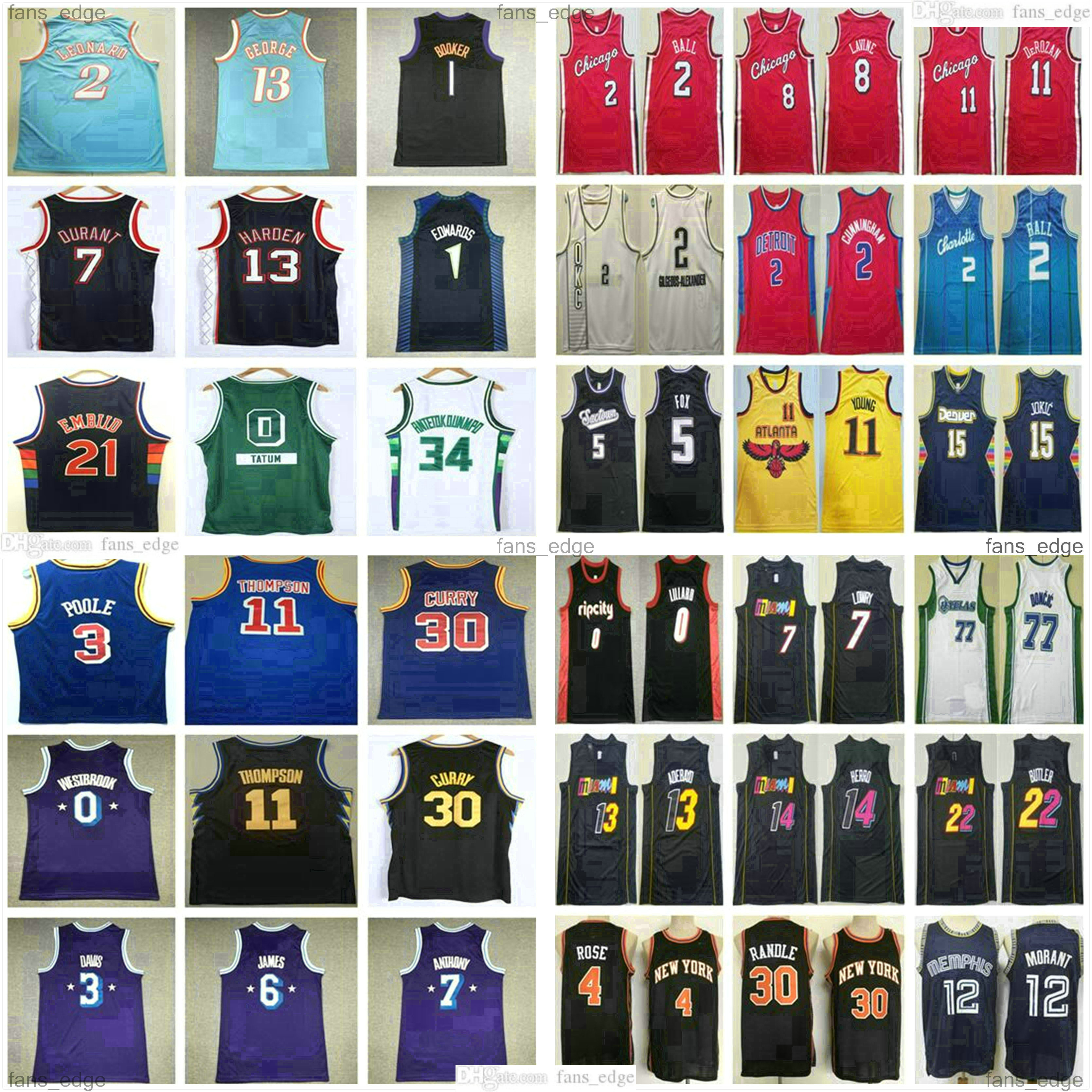 

Stephen 30 Curry Basketball Jerseys Anthony 3 Davis Mens 23 6 James 75th Damian LeBron Kyrie 11 7 Kevin Irving Durant Harden 13 Giannis 34 Antetokounmpo Joel 21 Embiid, Women size only s-xl