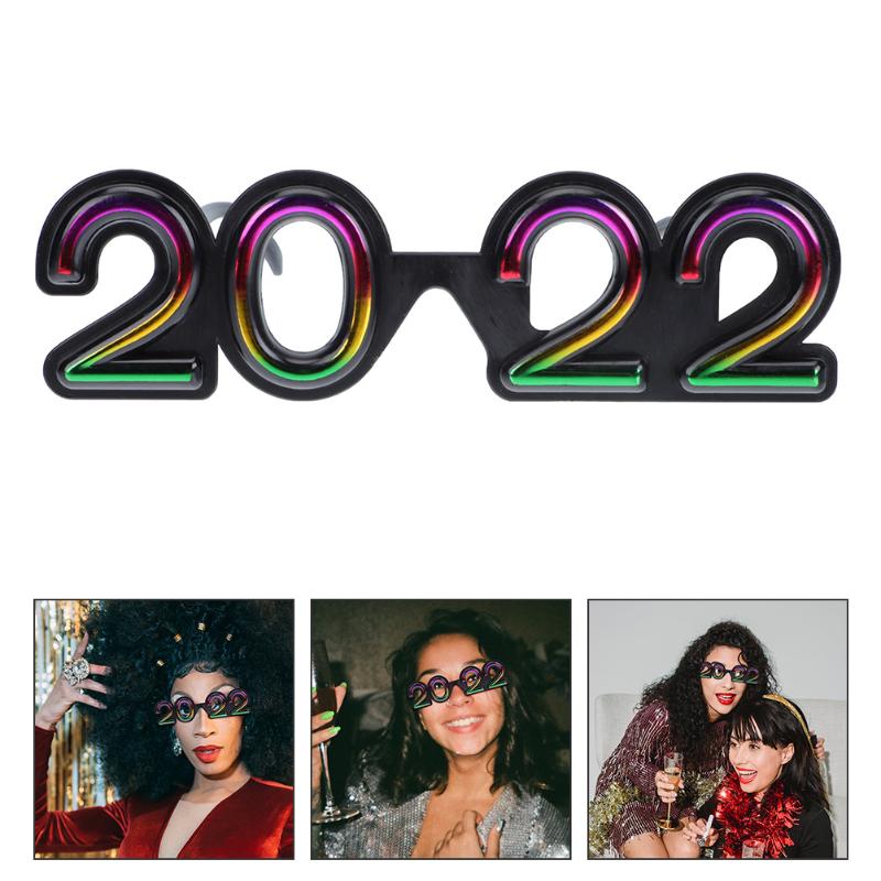

Party Decoration 1Pc Year Eyewears Decorative Eyeglasses Fashion Po Booth Props