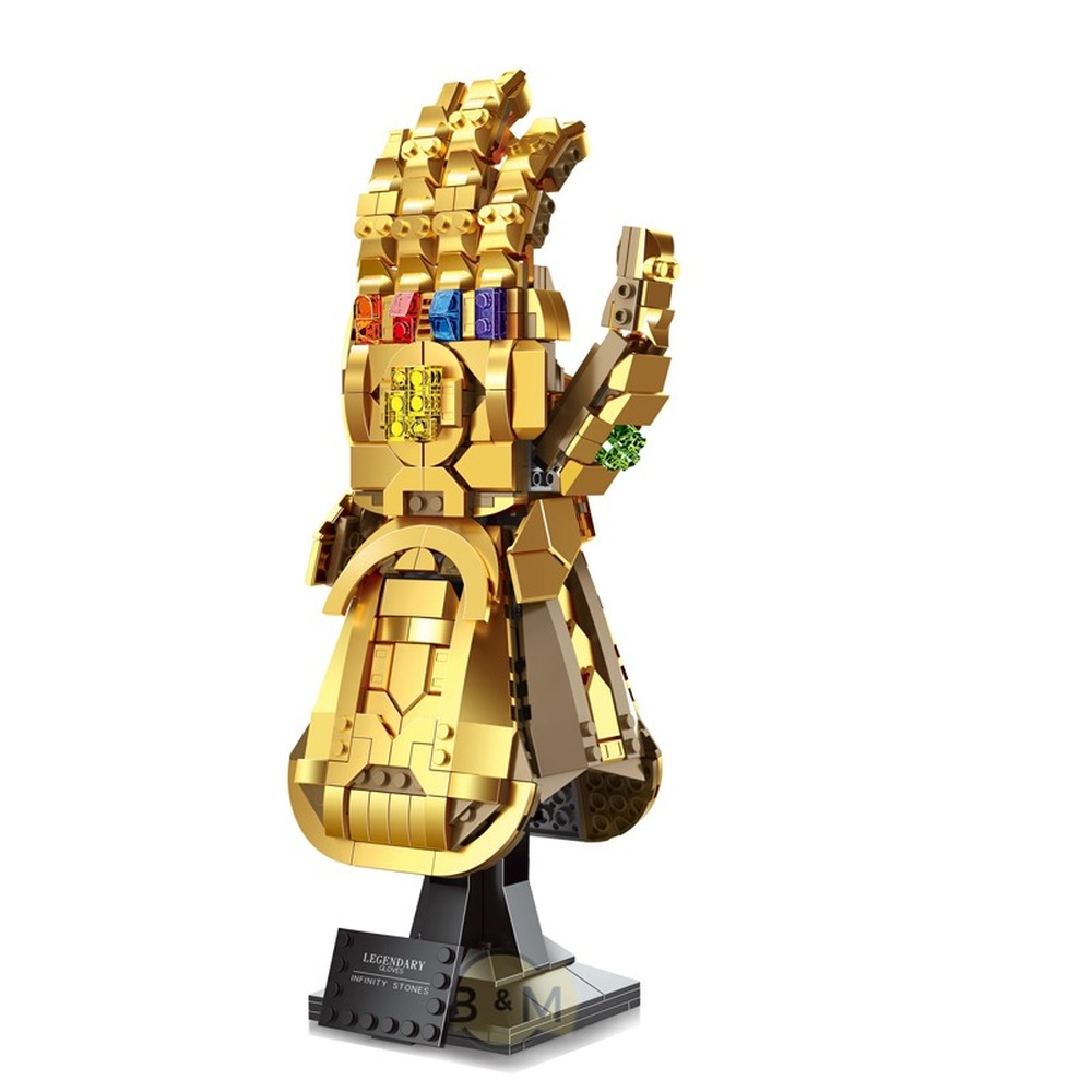 

NEW 598PCS infinite gloves compatible with 76191 model buiding kit block self-locking bricks toy birthday Christmas gift