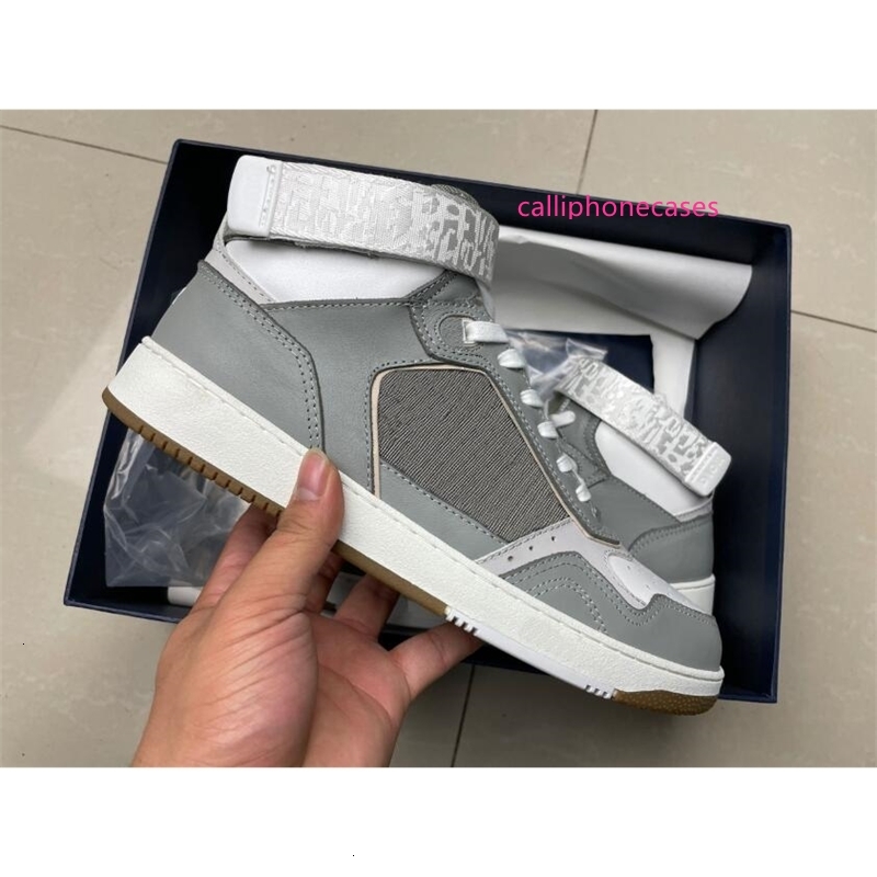 

Designer B27 sneakers Printed Genuine Leather Sneakers leisure low top high Casual Shoes fashion leather size 35-45