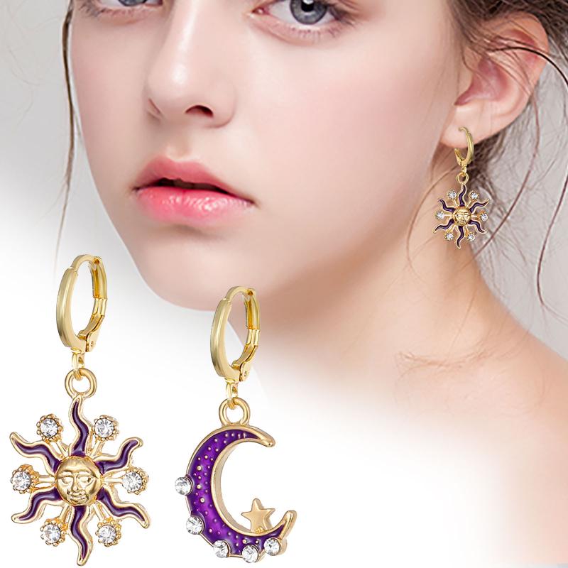 

Dangle & Chandelier Vintage Unusual Hoop Earrings For Women 2021 Statement Trends Earings Korean Syle Fashion Jewelry Earring Pendientes Muj
