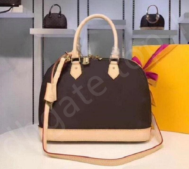 

Top Quality Alma Bb Fashion Women Shoulder Bags Chain Messenger Bag Leather Handbags Shell Wallet Purse Ladies Cosmetic Crossbody Bags Tote, L1