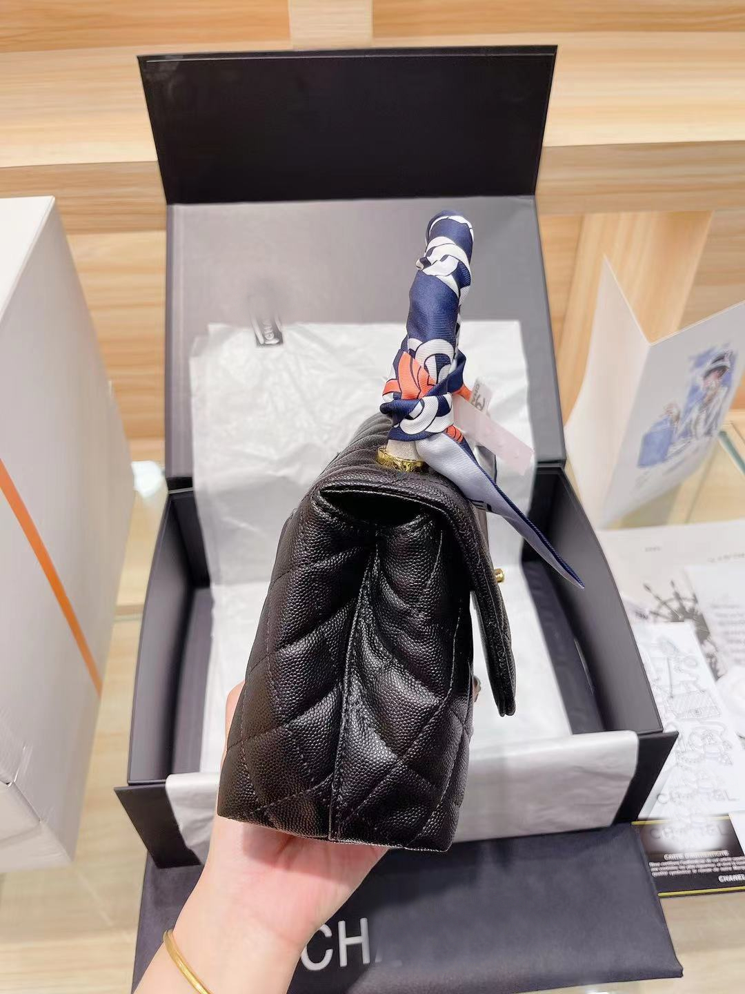 

Women Luxurys C,solds Bags Designers Purses Crossbody Caviar calfskin Channel Handbags The single shoulder bag Fashion Classic chain Credit card Wallet 24x14cm YJK, Customized