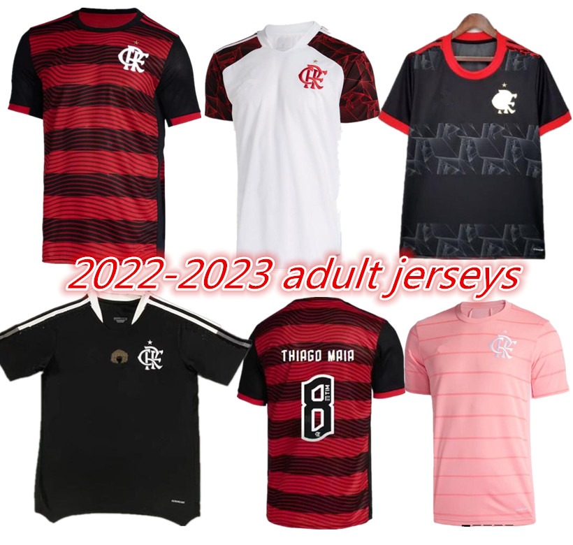 

CR Flamengo soccer jerseys fans version Flamenco 22 23 David Luiz DIEGO E.RIBEIRO GABI football shirts Thiago PEDRO DE ARRASCAETA 2022 2023 MEN