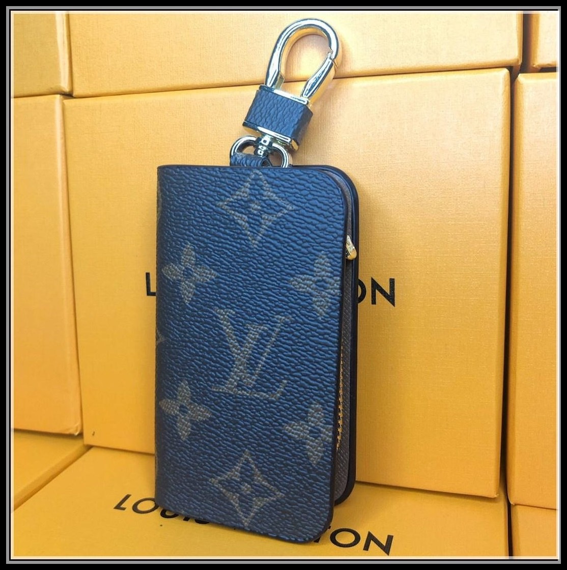 

LV LOUΙS VUΙTTON YSL Car Key Chain Wallets Pochet Cles Designers Womns Mens Key Ring Credit Card Holder002, Red;black