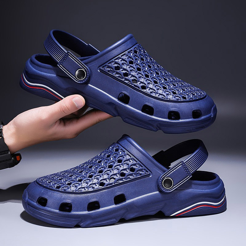 

top quality mens women sport trainers size hole sandals shoes trend casual summer 2021 beach dual-use outdoor men's Baotou sandal and slippers code: 28LL-189, 65904