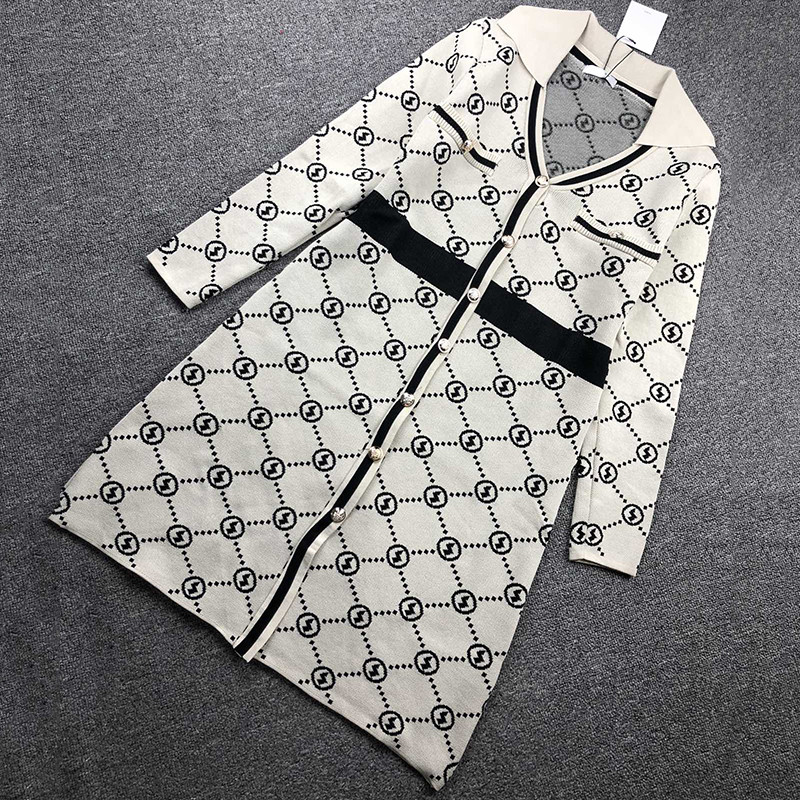 

Elegant Charm Women Sweaters Dress Fashion Plaid Designer Lady Skirts Christmas Day Gift for Girls Brand Dresses, No ship