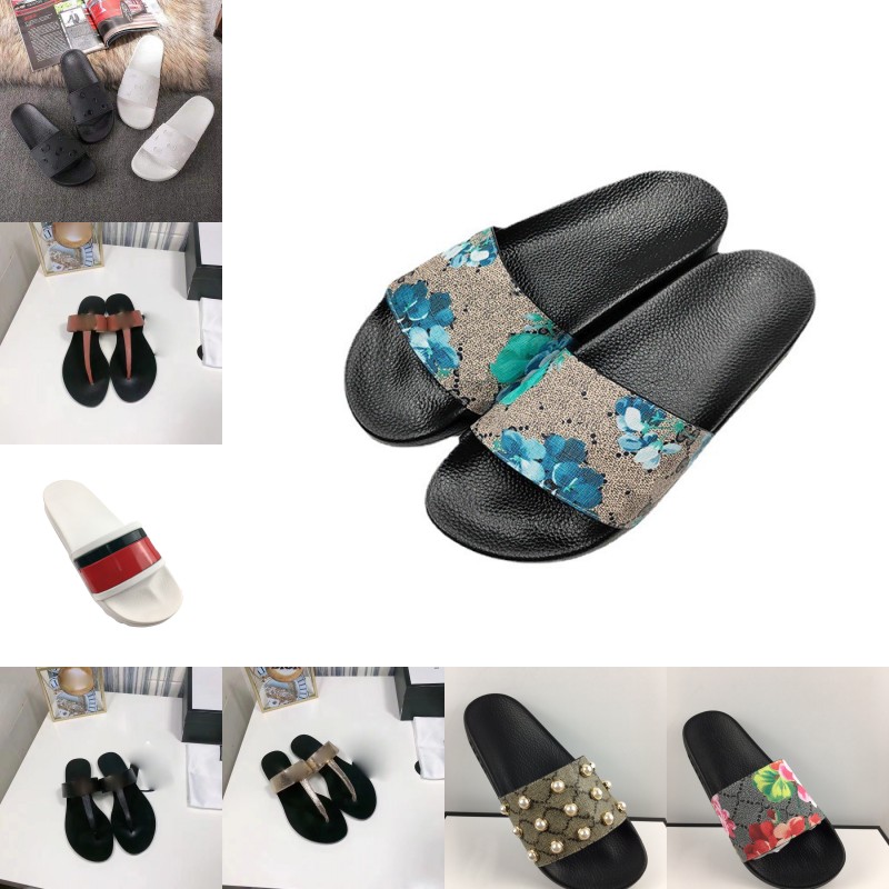 

Luxury Designer Slide Slippers Summer sandals Men Beach Indoor Flat Flip Flops Leather Lady Women Fashion Classic Shoes Ladies 1875 Y2, 13