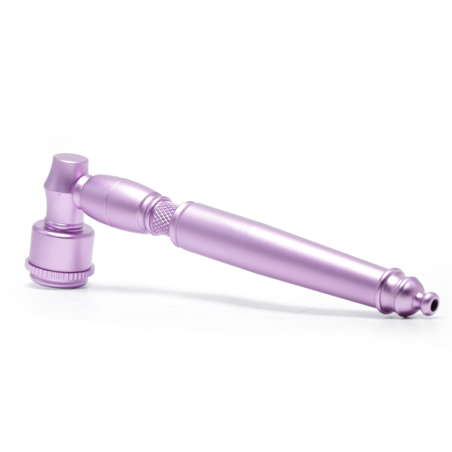 

145mm aluminum alloy long colorful mental tobacco pipe set