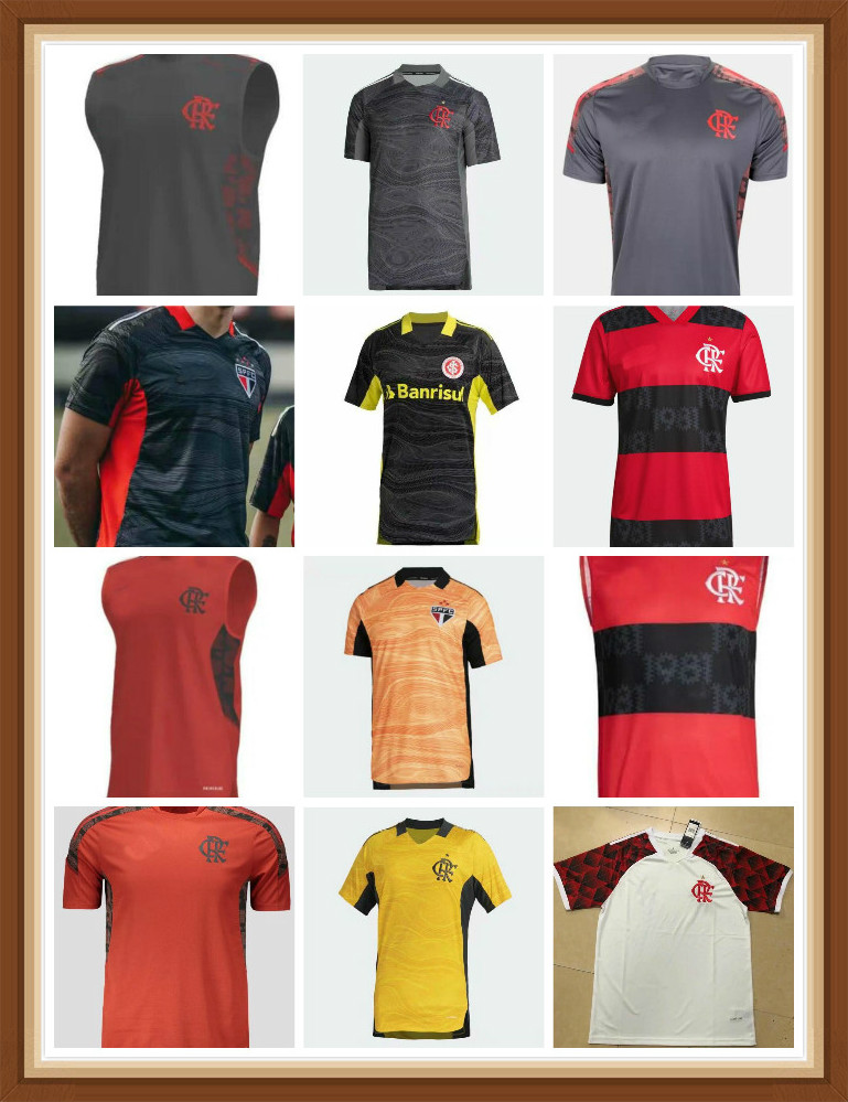 

2021 2022 Flamengo soccer jerseys Flamenco camisetas de fútbol Gabriel B. DIEGO 21 22 Pedro Gerson men kids women polo Training vest football shirt, Ivory