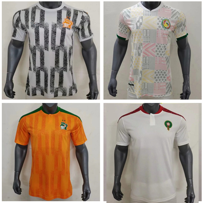 

2021 Senegal Morocco soccer jerseys home away ivory coast 20 21 Cote d Ivoire maillot de foot Camiseta futbol football shirt
