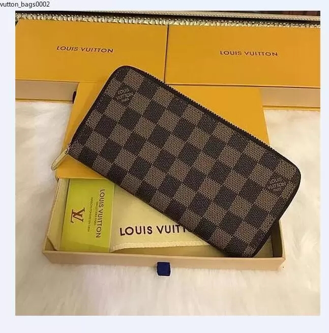 

LVLOUISVITTON VUTTON bags Purse Wallet Zipper Bag Women Wallets PU Card Holder Pocket LongWomenBag Coin Purses Handbag with Box 188, 1-old flower
