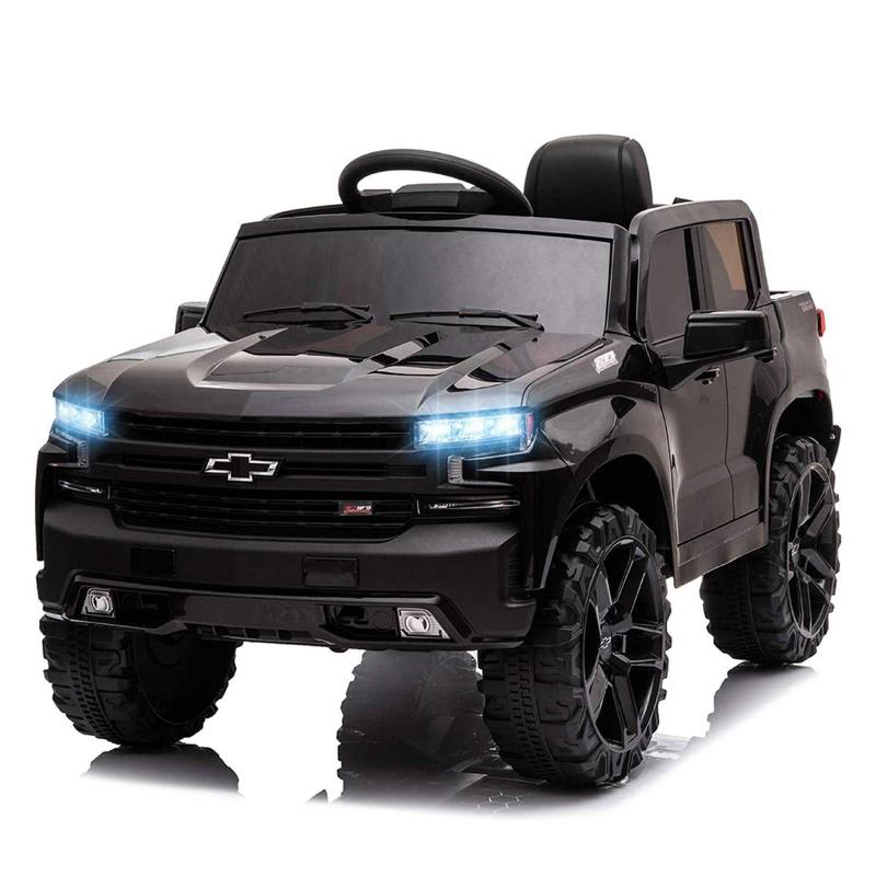 

Gift Sets 12V Electric Car For Children Baby Kids Cars In Ride On Children's Truck Chevy Silverado