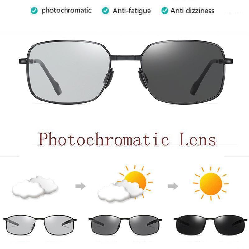 

Sunglasses Men Fold Pochromic With Polarized Lens Rectangle Driving Folding Metal Male Foldable Sun Glasses Trending Products