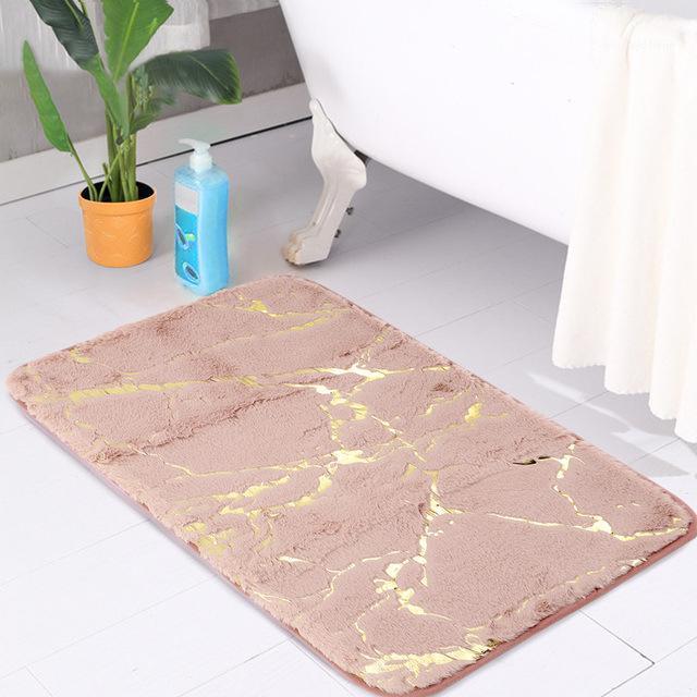 

Carpets Faux Hair Home Floor Rugs Modern Living Room Sofa Chairs Area Mat Bedroom Bathroom Rectangle Anti-skid