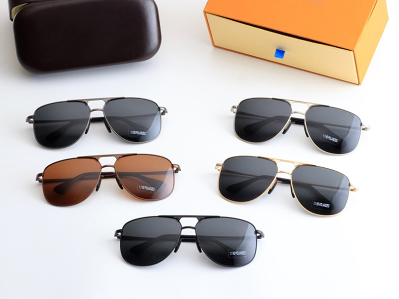 

Luxury Sunglasses Men Women Brand Designer Popular Fashion Summer Style High Quality UV Protection Lens With Box, White;black