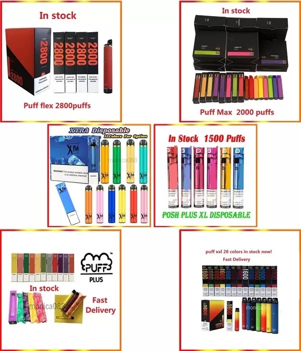 

Puff Bar Plus XXL Flex Max Disposable Pod E cigarette Device 800 1600 2000 2800 Puffs Prefilled Cartridge Vape Pen VS Bang XXL air bar lux elf bars Xtra Posh XL In stock