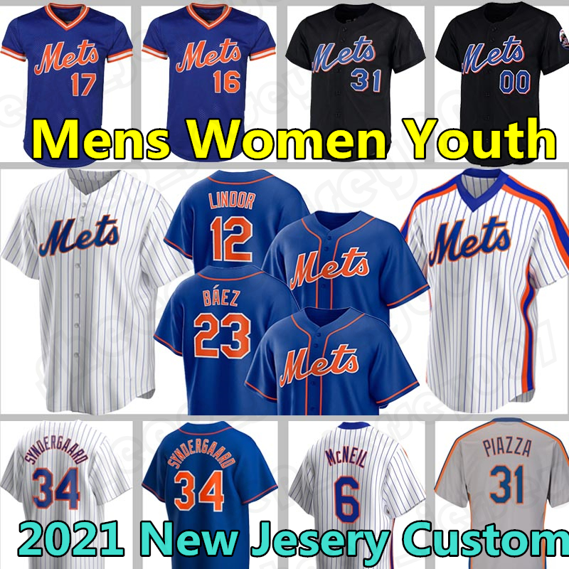 

Custom 23 Javier Báez 12 Francisco Lindor Mets Jerseys 20 Pete Alonso 48 Jacob deGrom Baseball Darryl Strawberry Mike Piazza Hernandez Rosario Stroman, Custom new flex base (dadouhui)