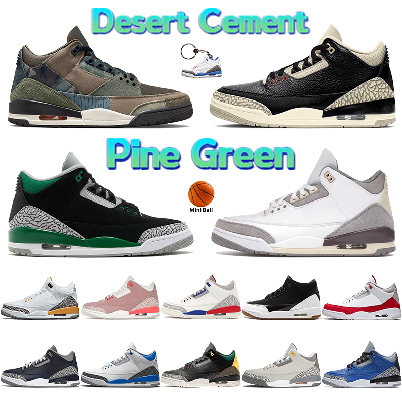 

2022 Patchwork Camo Mens Basketball Shoes Pine Green Desert Black Cement Cool Grey Laser Orange Racer Blue Georgetown Sports Sneakers Trainers, Bubble wrap packaging