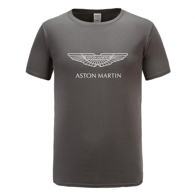 

Men's T-Shirts 2021 Arrival Men Aston Martin T Shirt Short Sleeve Summer Mens Shirts S-2XL, Ivory