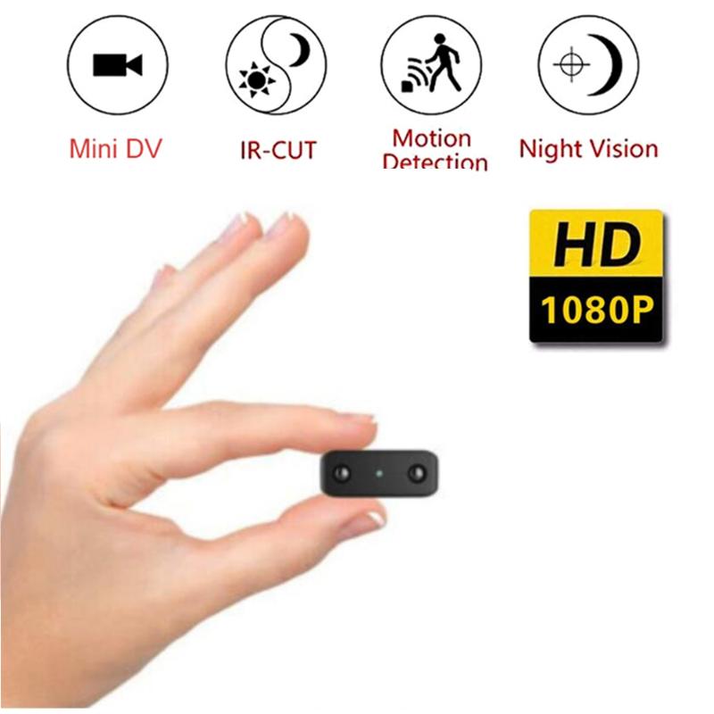 

Mini Cameras Camera Smallest 1080P Full HD Camcorder Infrared Night Vision Micro Cam Motion Detection IR-CUT DV Support Hidden TF Card