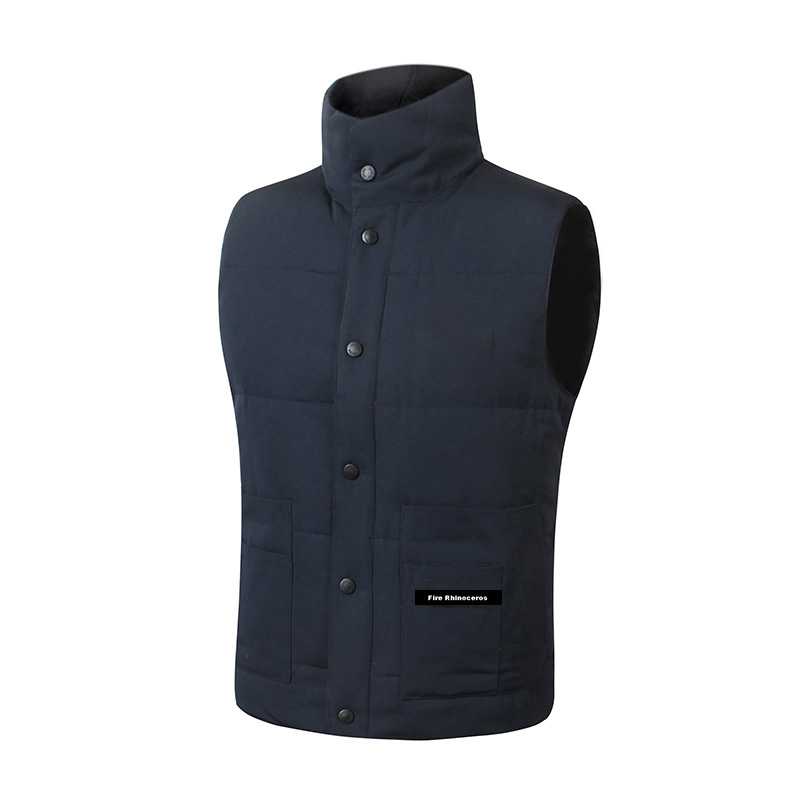 

Mens customs vest special order for customer, Black;white