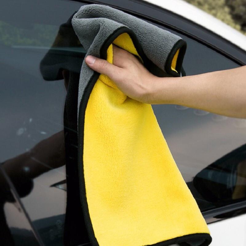 

Towel Car Wash Microfiber Kitchen Cleaning Polishing Drying Cloths Dish Home Office Washing Tool