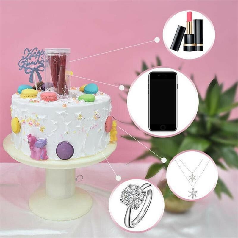 

Birthday Cake Party Toys Surprise Stand Pop with Surprise Gift Box Magic Cake Standing Cool funny Toy Kid Birthday Gifts Y200428