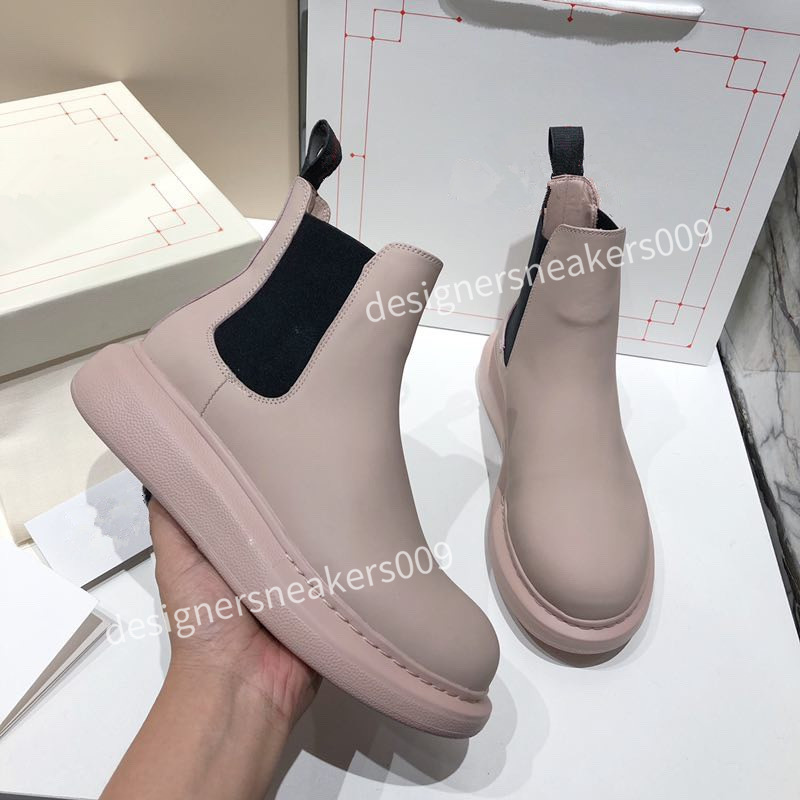 

Womens Leather Ankle Boot Wonderland Ranger Designer Lady Buckle Canvas Strap Lace-up Rubber Outsole Flat Booties, 03