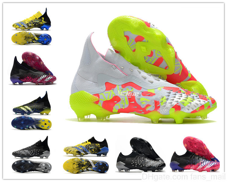 

Predator Freak + Superlative Pack FG Soccer Shoes X Mens Boys Cleats Wolverines Dark TF Superstealth Core Black Grey Solar Yellow, 0015
