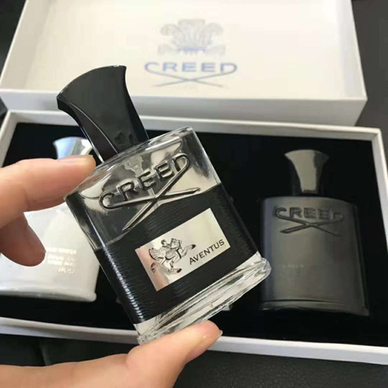 

new Hottest Edition Creed Perfume parfum 3 pcs sets Aventus Tweed Silver mountain water fragrance long lasting time cologne 30ml*3