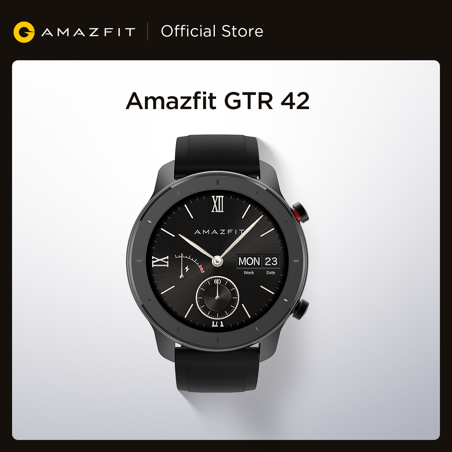 

Global Version Amazfit GTR Smart Watch GPS Music 12 Days Battery 5ATM Man Woman Watch-42mmg, Cherry blossom pink