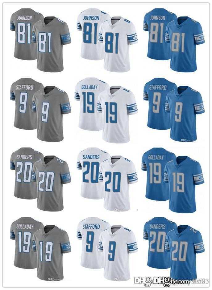 

Men Women DetroitLionsjersey 20 Barry Sanders 19 Kenny Golladay 9 Matthew Stafford 81 Johnson Football Jerseys Blue whi, Black;red