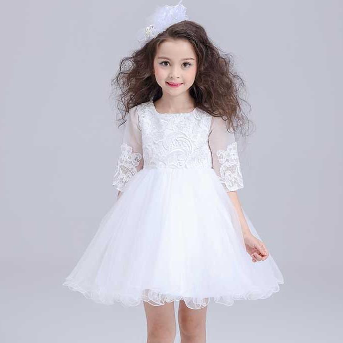 white dress for 3 year old