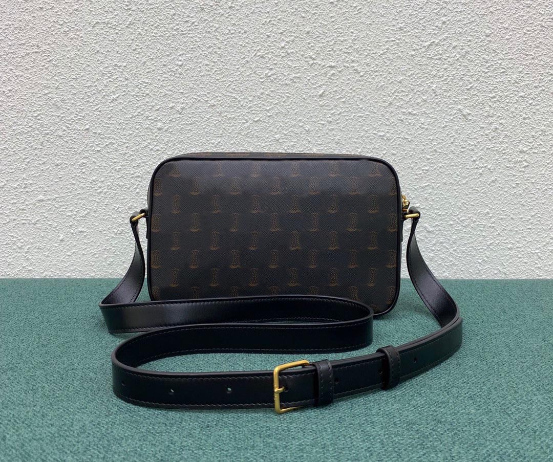 

Women Designers Handbags Cross Body Bags luxurys Mens Genuine leather Messenger Shoulder bag High Quality crossbody Folco Triomphe Fashion Vintage Purses #5840, Black