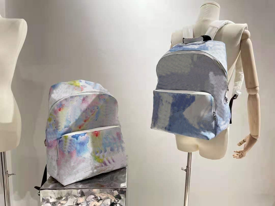 

Shoulder Bag Watercolor Gradient Women's Handbag High Quality Printing Boys Unisex Men Women Bags Style Backpacks Bagpack, Customize