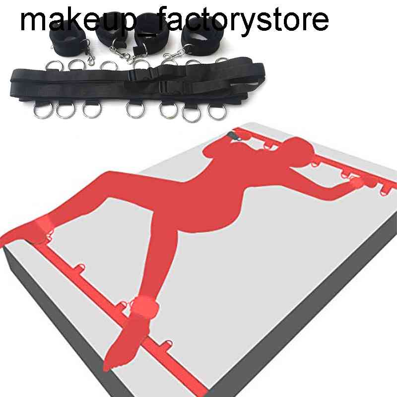 Massage Handcuffs Ankle Cuffs BDSM Bondage Set Restraint Slave Open Leg Fetish Erotic Adult Sex Toys For Couples Game Fetish Sex Product-image-735245206