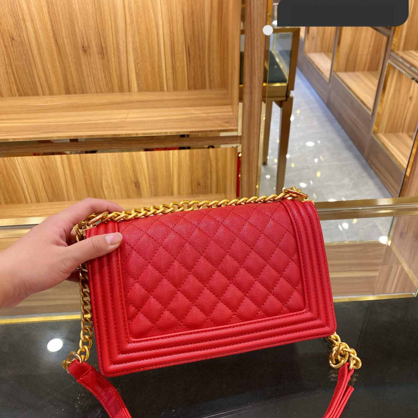 

Rhomboid chain single shoulder female small slanting mobile phone bag cross-body personality purse Simple lady