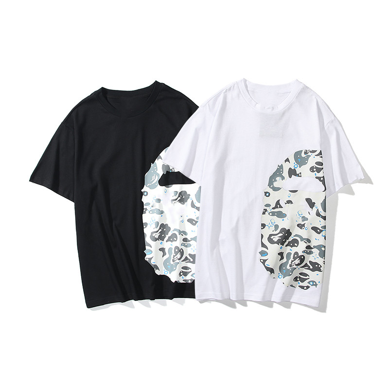

21 Women T Shirt High quality fashion style ladies short-sleeved tshirt breathable sweat-absorbent O-neck print hip-hop Top Tees with box, White