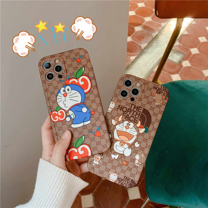 

Fashin Wholesale cute doraemon Designer TPU Cases IMD Figura Protection Phone Case For Iphone 11 12 Pro Max XR SE 7/8plus