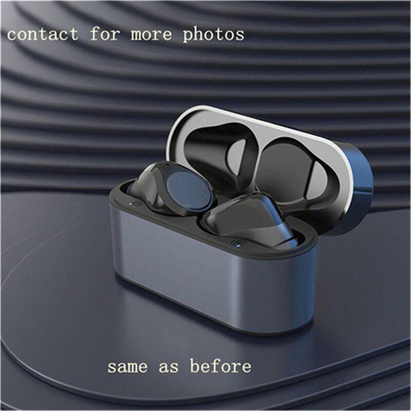 

Wirless Earphones Chip Transparency Metal Rename GPS Wireless Charging Bluetooth Headphones Generation In-Ear Detections For Cellphone, White