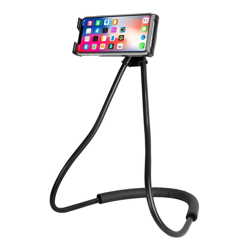 

Cell Phone Mounts & Holders XMXCZKJ Neck Holder Gooseneck Lazy Mount To Free Your Hands For Android Smartphone