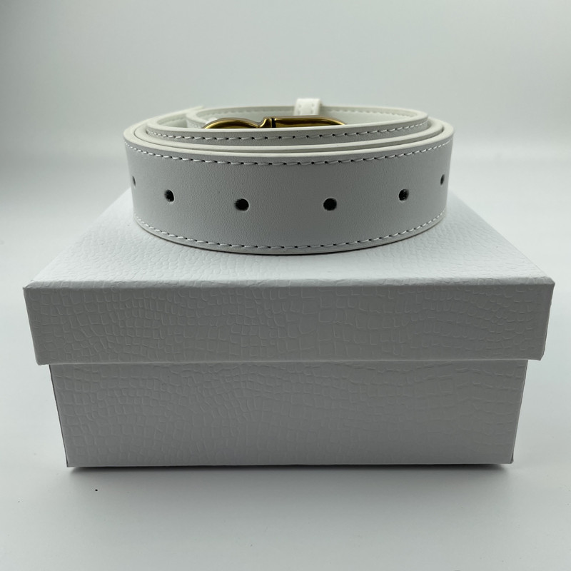 

2021 Fashion Luxury Belt Ladies Waist Width 2.8 cm 5 Color Brass Buckle Letters High Quality Belts Box, With box 2.8cm