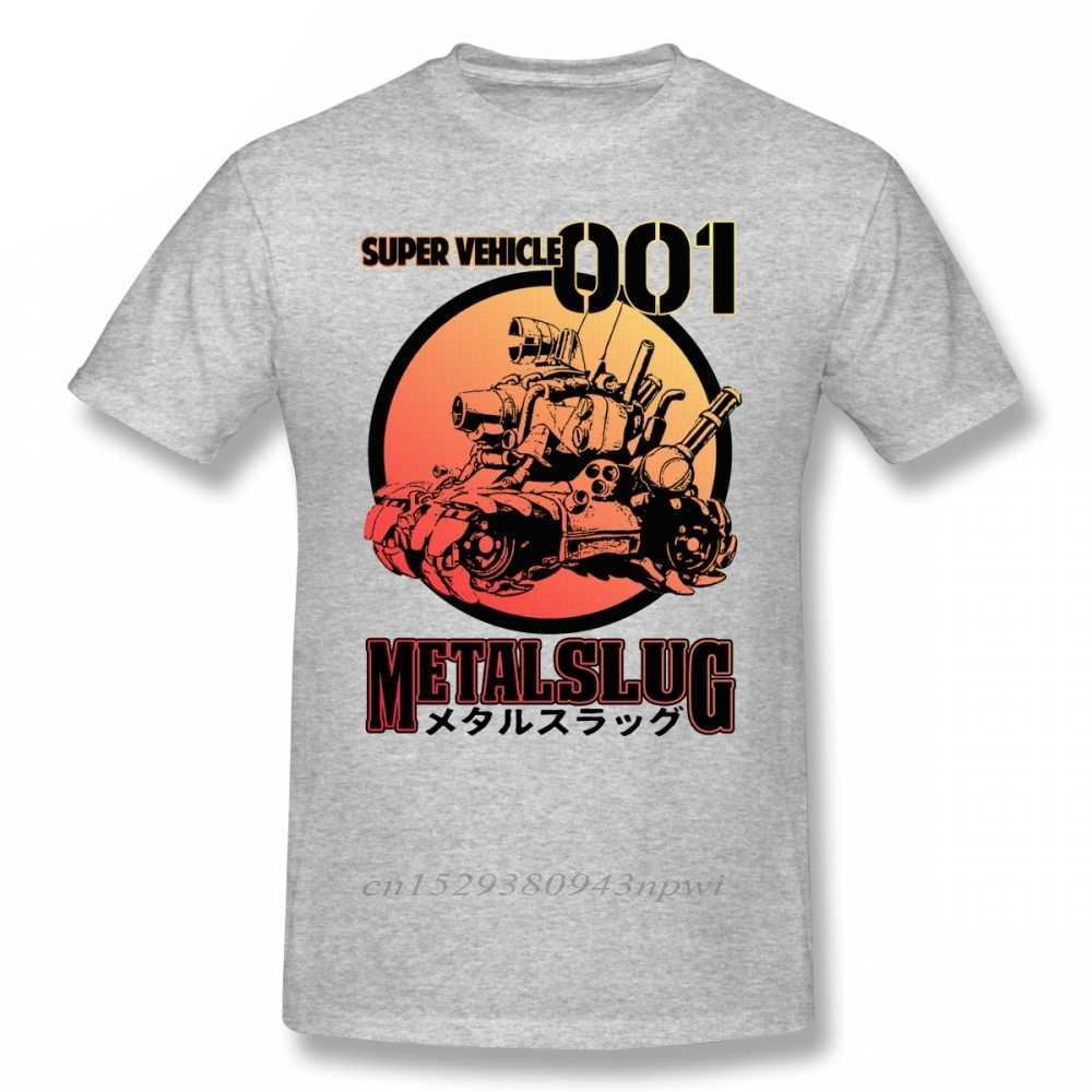 

Metal Slug T Shirt Super Vehicle T- Fashion Graphic Tee 100% Cotton Man 3xl Short-Sleeve Funny Tshirt 210629, White