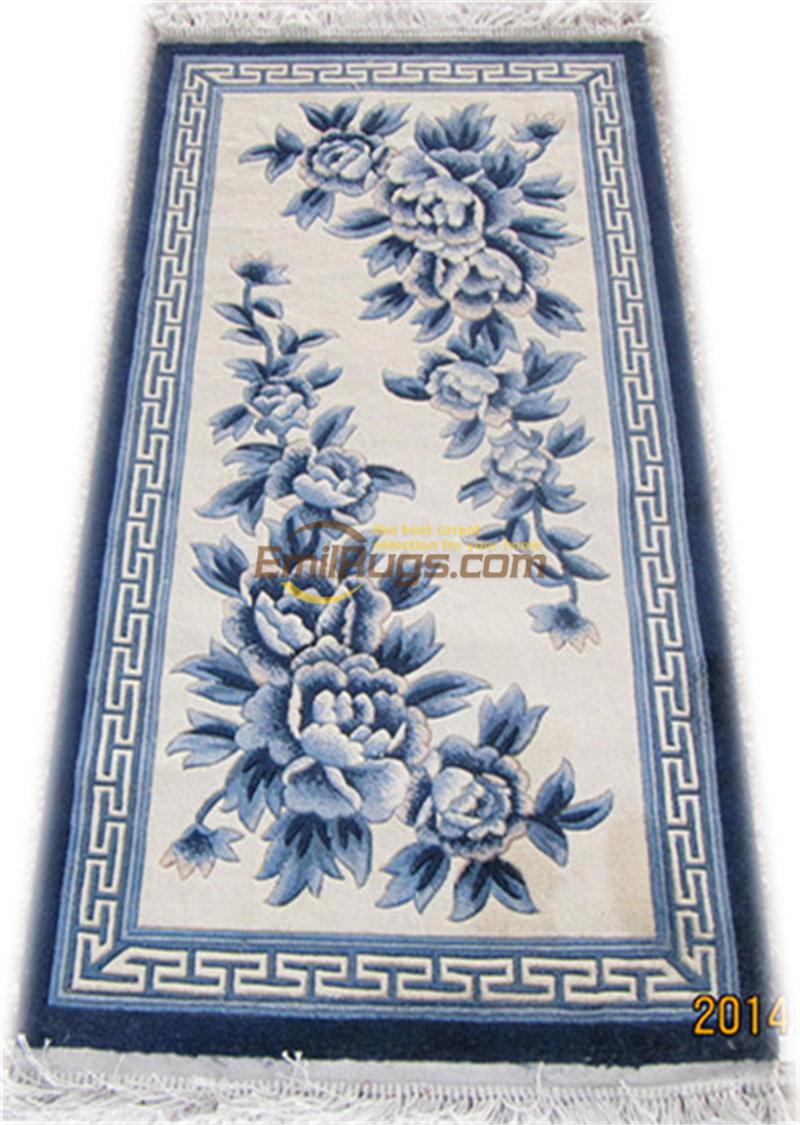 

Carpets Handwoven Wool Carved Carpet French Knotted Plush Savonery Made To Order European