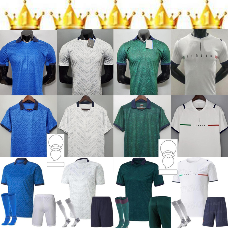 

2021 2022 Italie ItaLY Player version soccer JerseyPlayer version goalkeeper Men + Kids Fans CHIELLINI EL SHAARAWY BONUCCI INSIGNE BERNARDESCHI FOOTBALL SHIRT kits