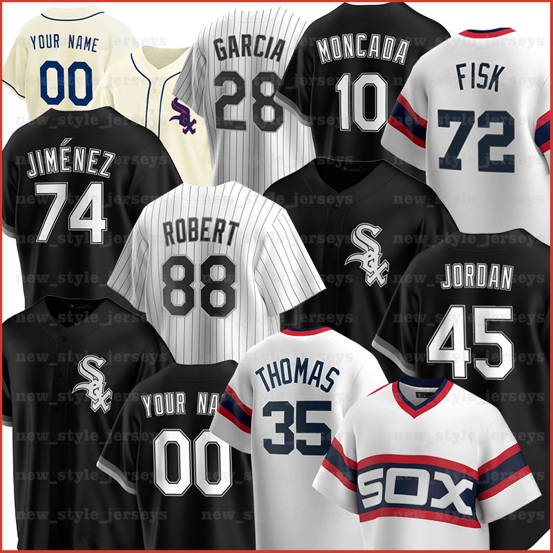 

8 Bo Jackson 45 Michael Chicago White Todd Frazier Sox Jose Abreu Yoan Moncada Frank Thomas Baseball Jerseys x7, Blue;black