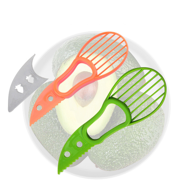 

Multi-functional Avocado Special Knife Tools Combination All Artifact Slicer Cutter Fruit Cutting Device Tool Green Orange Serrated Blade ZXFTL0497