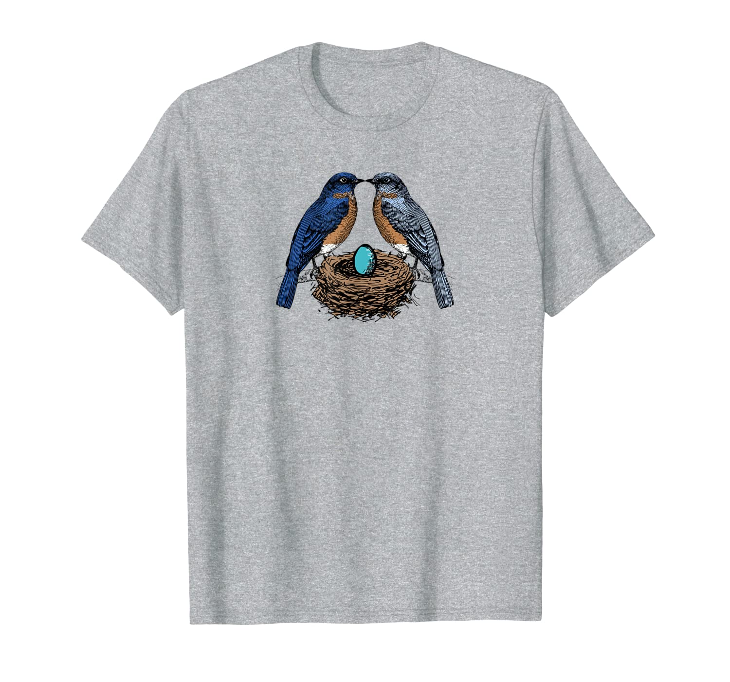 Bluebird shirt | Bluebirds nesting ornithologist T-shirt-image-702194286