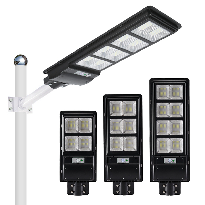 

Edison2011 80W 120W 160W All in One LED Solar Street Lamp Light PIR Sensor Outdoor Garden Landscape Security Lights